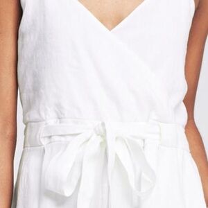 Banana Republic White Linen Dress